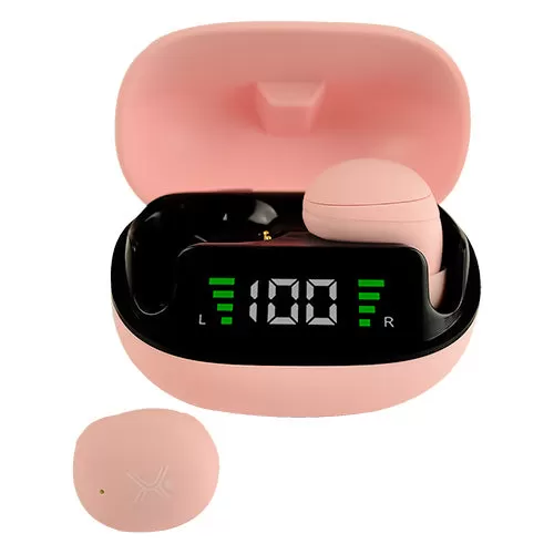 Audífonos Inalámbricos Bluetooth Tamaño Mini Tiny Beatz Color Rosa | PERFECT CHOICE - Imagen 6