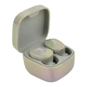 Audífonos Inalámbricos Bluetooth Brillantes Pearl Color Gris | PERFECT CHOICE