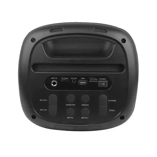 PC-112716 Mini Bafle Dual 5 pulgadas Función TWS Luz RGB y Micrófono Miniglow | PERFECT CHOICE - Imagen 2