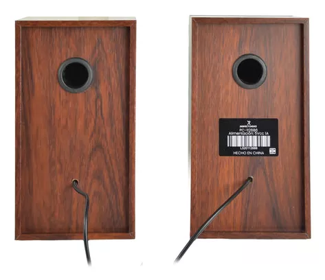 Bocinas para Computadora Acabado de madera Sonido 2.0 Meridian | PERFECT CHOICE - Imagen 3