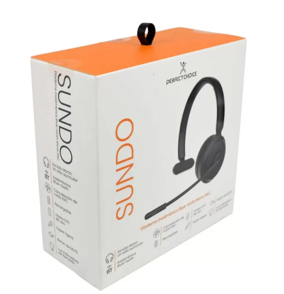 Audifonos Diadema Bluetooth Inalámbricos Sonido Mono SOUNDO | PERFECT CHOICE - Imagen 4