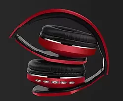 Diadema Bluetooh Cetus Naceb Technology NA-0307R, Rojo, Bluetooth - Imagen 2