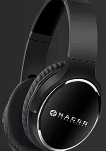 Diadema Bluetooh Fornax Naceb Technology NA-0308N, Negro, Bluetooth