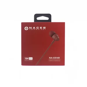 Audífono Bluetooth Naceb Technology NA-0314R, Rojo, Bluetooth, Universal