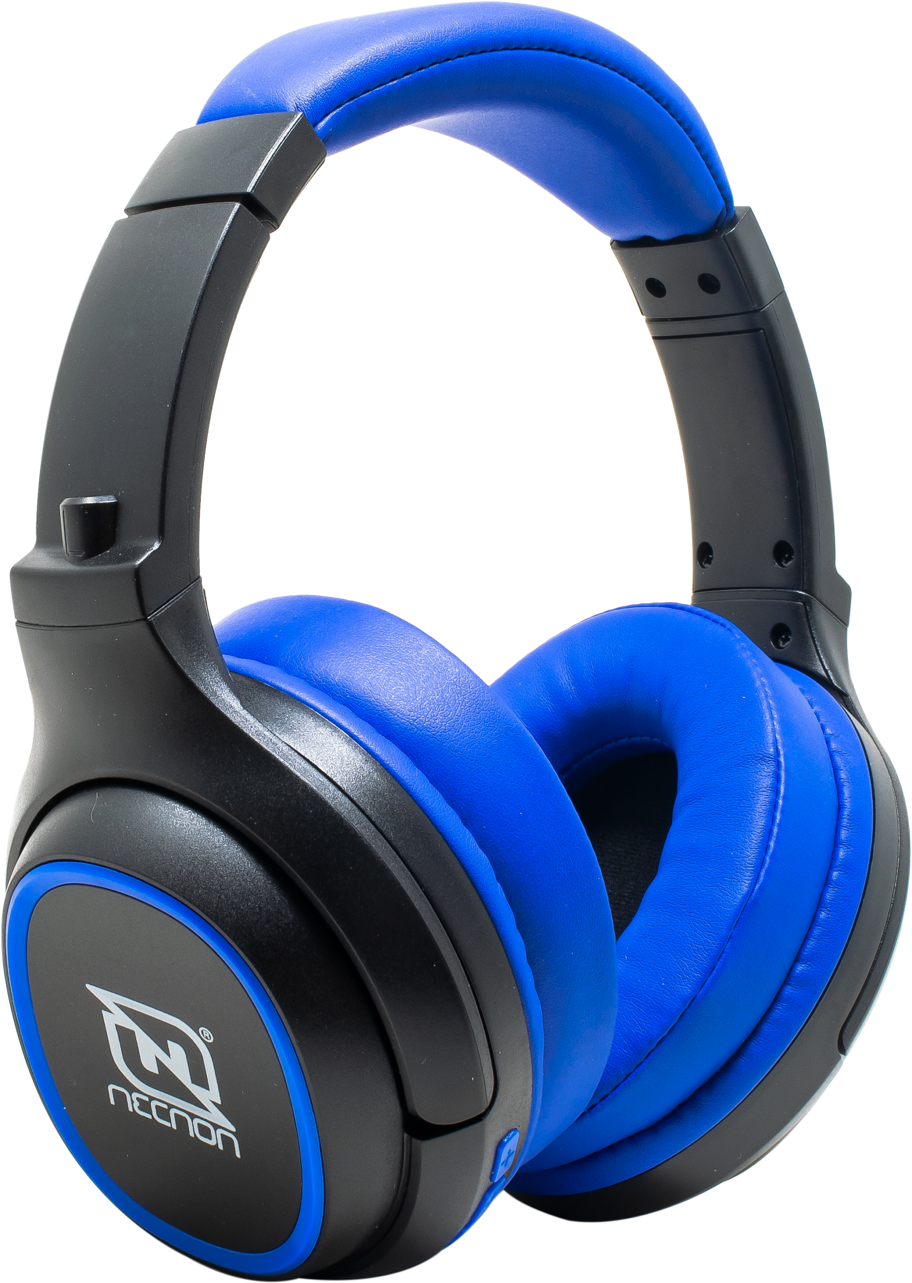 AUDIFONOS OVER-EAR BLUETOOTH NBH-02 SIMULACION CANCELACION DE RUIDO 3.5MM RADIO FM MICRO SD 3.5MML MANOS LIBRES TYPE C AZUL - Imagen 2