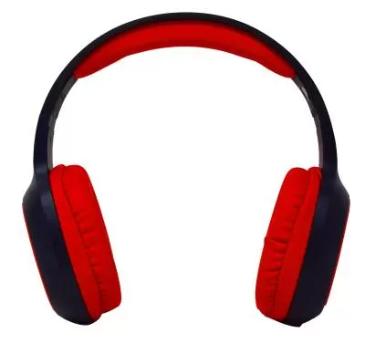 AUDIFONOS OVER-EAR BLUETOOTH NBH-04 PRO ALTA POTENCIA RADIO FM MICRO SD 3.5MML MANOS LIBRES NEGRO/ROJO - Imagen 2