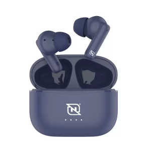 AUDIFONOS IN-EAR NTWS-103 BLUETOOTH 5.3 TWS SUPER BASS MANOS LIBRES HASTA 5 HRS DE DURACIÓN, 4 INDICADORES DE CARGA EN DOCK, AZUL