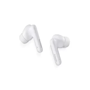 PANASONIC audifonos Bluetooth IN-EAR, 26 horas de uso continuo con estuche, tactil, bajo XBS, Blanco