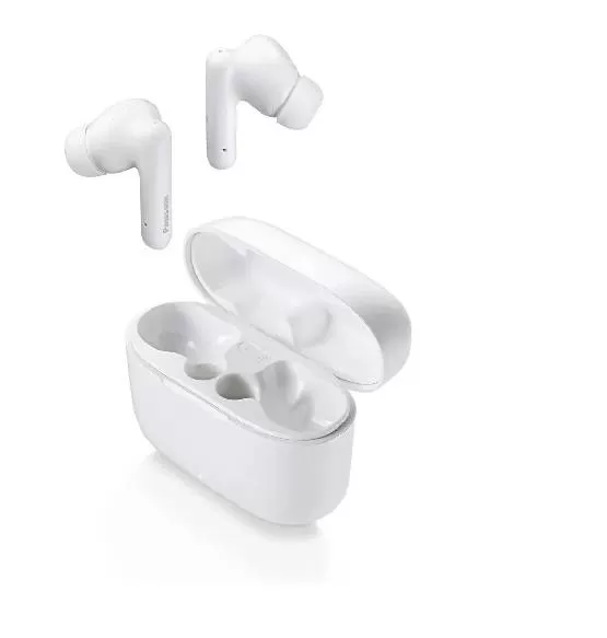PANASONIC audifonos Bluetooth IN-EAR, 26 horas de uso continuo con estuche, tactil, bajo XBS, Blanco - Imagen 2