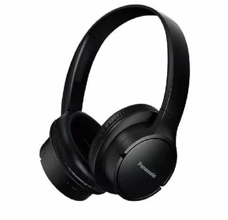 PANASONIC diadema Bluetooth, hasta 72 horas de uso continuo con MIC cancelacion de ruido, negro