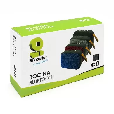BOCINA BLUETOOTH, INALAMBRICA, RECARGABLE, STEREO C/RADIO FM, LECTOR USB Y MICRO USB, PORTATIL, ANTIDESLIZANTE, NEGRO/AZUL, C/CORREA, BROBOTIX 136445 - Imagen 7