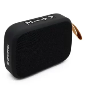 BOCINA BLUETOOTH, INALAMBRICA, RECARGABLE, STEREO C/RADIO FM, LECTOR USB Y MICRO USB, PORTATIL, ANTIDESLIZANTE, NEGRO, C/CORREABROBOTIX 136452