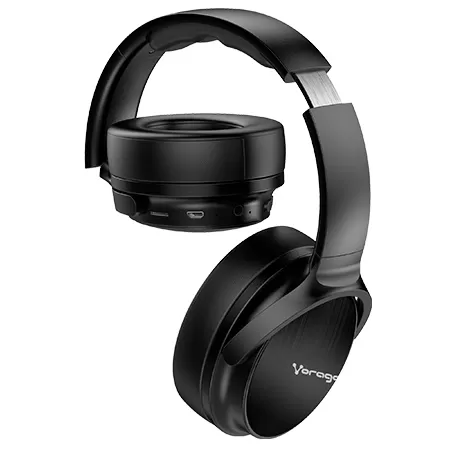 Diadema Vorago HPB-401 Bluetooth 5.0 / micro VORAGO HPB-401, Negro, 3.5 mm, Manos libres - Imagen 3