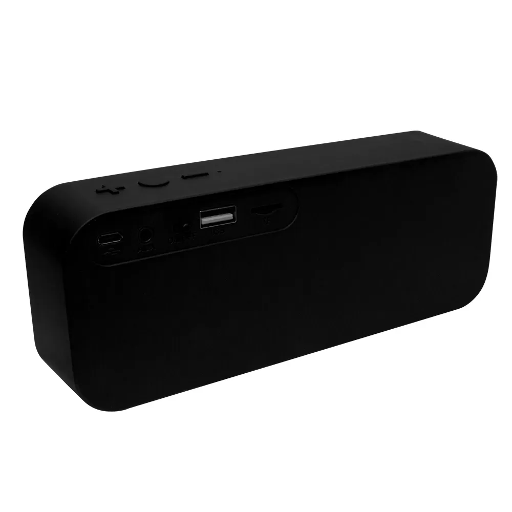 Bocina Portátil Bluetooth VORAGO BSP-150, Negro, 100 Hz ~ 18 KHz , 3W*2 - Imagen 4