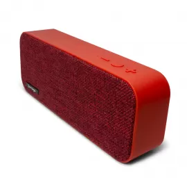 Bocina Portátil Bluetooth VORAGO BSP-150, Rojo, 100 Hz ~ 18 KHz , 3W*2 - Imagen 2