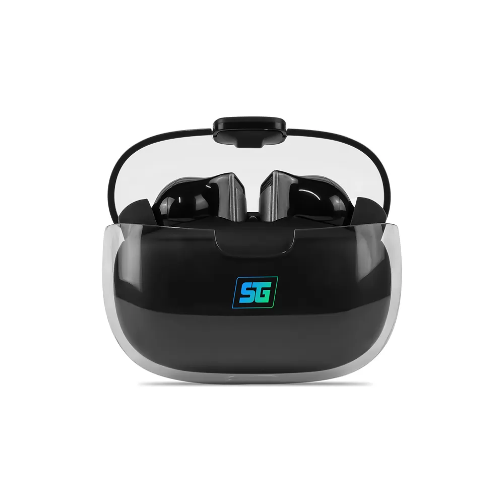 Audífonos. Vorago Start the Game ESB-301-PRO.TWS Bluetooth manos libres IPX5. LED 35 hrs - Imagen 2