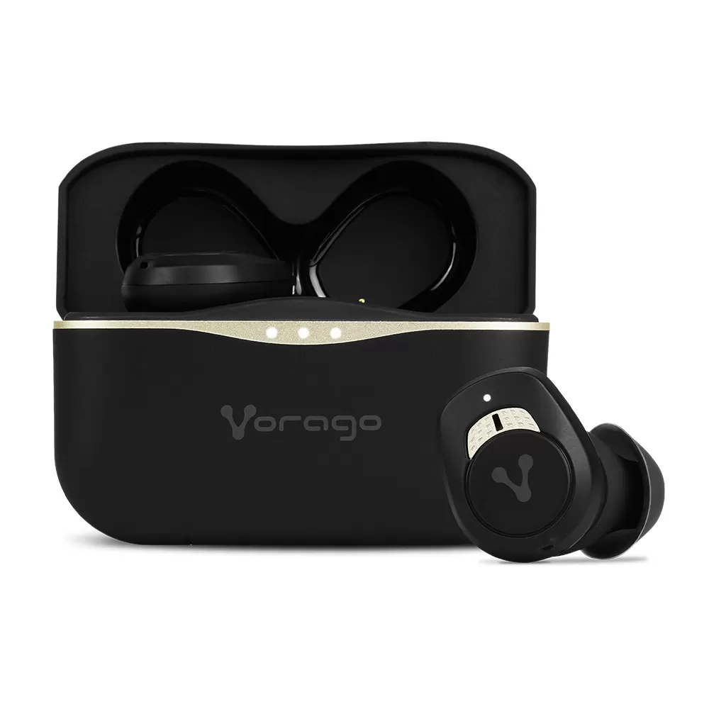 Audifonos earbud Vorago Premium ESB-600-ANC. Cancelación de ruido / Noise Cancelling TWS IPX5 21Hrs control táctil 590mAh - Imagen 4