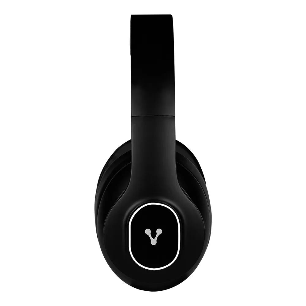 DIADEMA VORAGO HPB-350 BLUETOOTH/3.5MM/TF/FM 12HRS MANOS LIBRES PLEGABLES LUZ BLANCA - Imagen 4