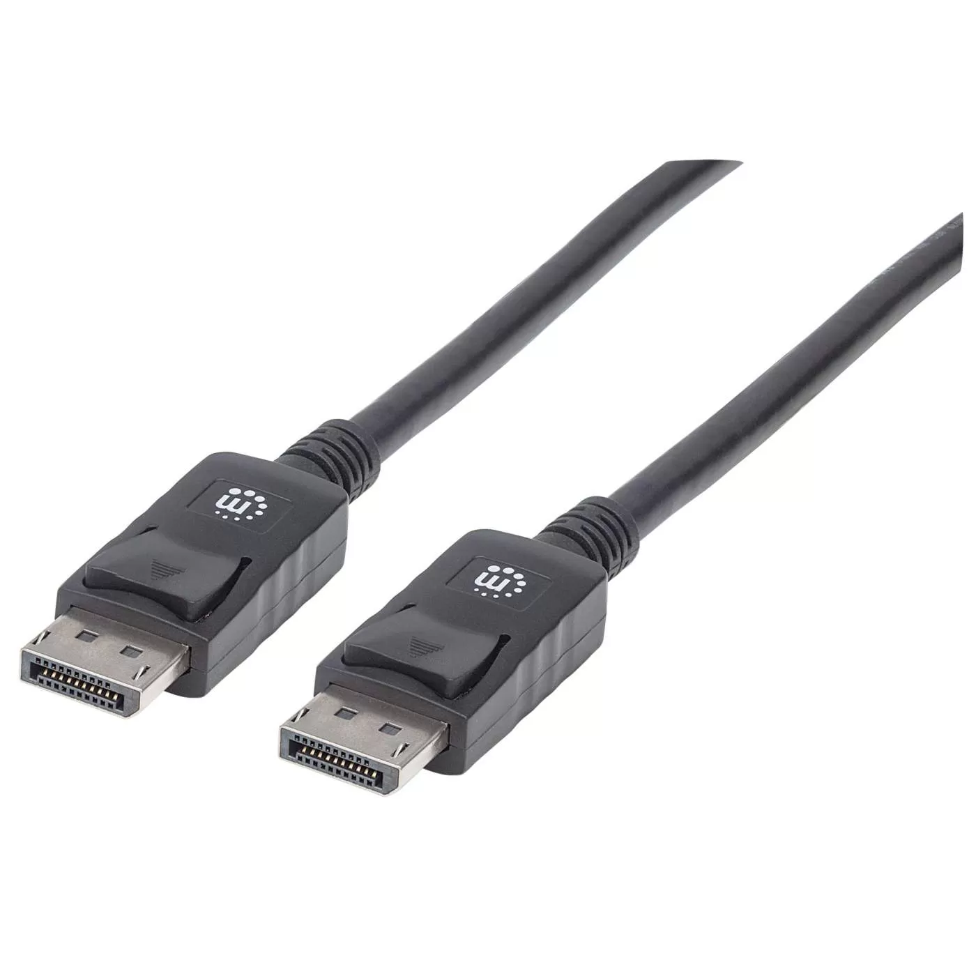 306935 Cable DisplayPort Macho a DisplayPort Macho, Blindado, Negro, 1 m; Resolucion 4K a 60Hz, - Imagen 2