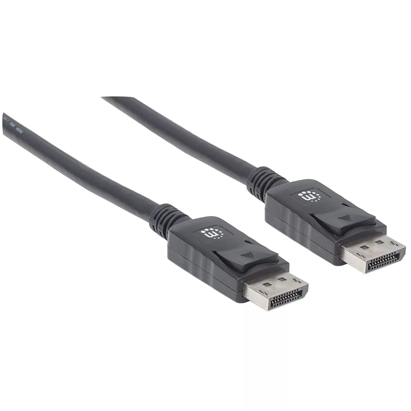 306935 Cable DisplayPort Macho a DisplayPort Macho, Blindado, Negro, 1 m; Resolucion 4K a 60Hz, - Imagen 4