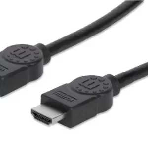 308816 Cable HDMI Macho-Macho de 1m; ARC,3D,4K 30Hz Blindado color Negro