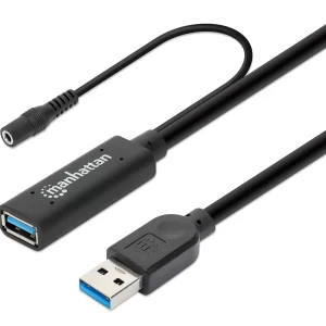 153768 Cable USB V3.0 Ext. Activa 15.0M Negro