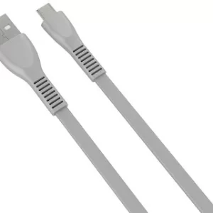 Cable USB a Micro USB Naceb Technology NA-0103G, 1 m, Gris