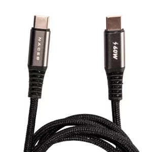 NACEB CABLE TIPO-C AC 60W 1M NA-0140