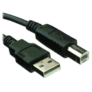 Cable USB BROBOTIX 102303, USB, 3 m, Negro