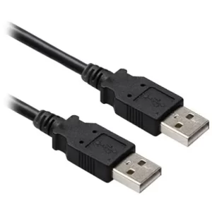 Cable USB Tipo A-A BROBOTIX 210887, 3 m, Negro
