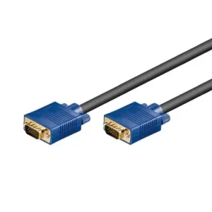 Cable VGA - HD15, 1.8 m, VGA (D-Sub), VGA (D-Sub), Macho/Macho, Azul, 311818 BRobotix