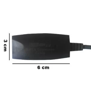 CABLE USB BROBOTIX 030570, Macho/hembra, Negro