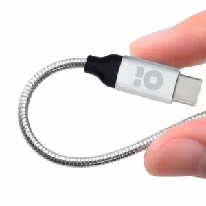 CABLE USB V3.0 TIPO C BROBOTIX 180501, USB C, USB A, 1 m, Plata