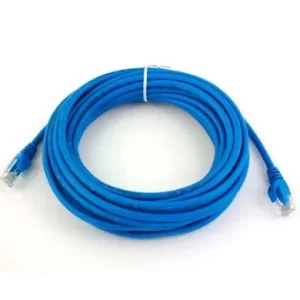 Cable de Red, Cat6, 3 Mts, RJ-45 - RJ-45,100% cobre, Macho/Macho, contactos c/baño de oro, 3.0 metros (10 FT) Azul, 098089, BROBOTIX