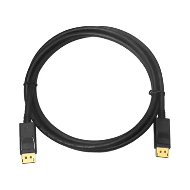 CABLE DISPLAYPORT, V1.2, 4K, 1 M, DISPLAYPORT A DISPLAYPORT, MACHO/MACHO, NEGRO, BROBOTIX 6005811 - Imagen 3