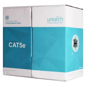 Cableado UTP UNIARCH CAB-LC2100A-IN, 305 m, CAT5e, Azul, Cableado por UTP, Interior
