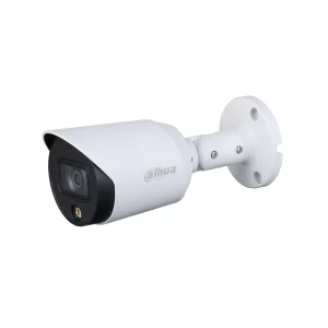 DAHUA HAC-HFW1239TN-A-LED-0360B - Camara Bala Full Color de 2 Megapixeles/ 1080p/ Microfono/3.6mm/ Metalica/ WDR Real de 130 dB/ Leds para 20 mts/ IP67