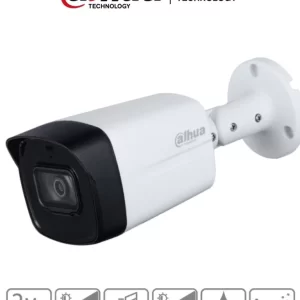 DAHUA HAC-HFW1231TLM-I6 - Camara Bullet de 2 Megapixeles/ Super Adapt/ Lente de 2.8 mm/ 107 Grados de Apertura/ IR de 60 Mts/ WDR Real de 130 dB/ IP67
