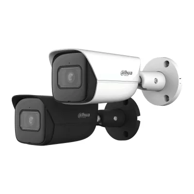 DAHUA IPC-HFW3441E-S-S2 - Camara IP Bullet de 4 Mp con IA/ WizSense/ Lente de 2.8mm/ 107 Grados de Apertura/ Microfono Integrado/ IR de 50 Metros