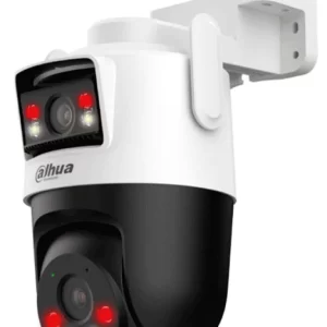 Cámara DAHUA IPC-WPT1339DD-SW-3E2-PV, Cámara IP PT Wifi Dual de 6 Megapíxeles, Dos lentes de 3 MP cada uno (fijo y PT)
