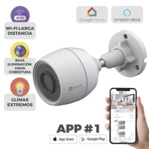 Cámara Bala WiFi (CS-H3C) / 2 Megapixel / Detección humana / Micrófono Integrado