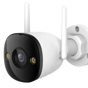 Cámara IMOU BALA 3MP modelo IPC-K3DN-3H0WF, IP Bullet WiFi de 3MP cuenta con micrófono integrado, 102° de visión, H.265, lente de 2.8mm, detección de human
