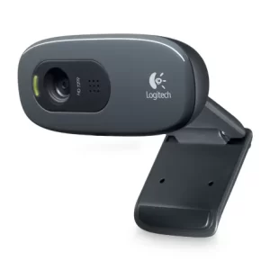 Cámara Web LOGITECH C270, 3 MP, 30 fps, USB, Negro, 1280 x 720 Pixeles