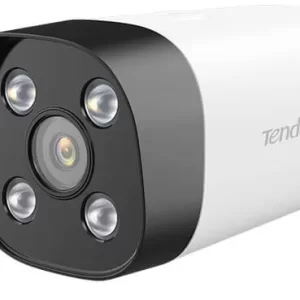 Cámara formato bala con lente optico de 4MP (2560 * 1440) de alto rendimiento en interiores y exteriores, permite uso de NVR y mediante app, POE