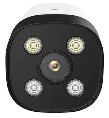 Cámara formato bala con lente optico de 4MP (2560 * 1440) de alto rendimiento en interiores y exteriores, permite uso de NVR y mediante app, POE - Imagen 3