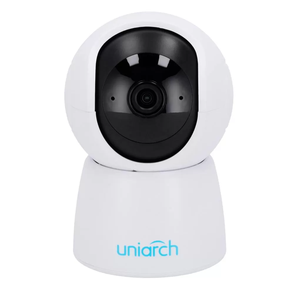Cámara IP Mini PT Uniarch (Uho-S2) 2MP / Lente Fijo de 3.6mm / IR10M / MicroSD 256GB / Micrófono + Altavoz / Interior