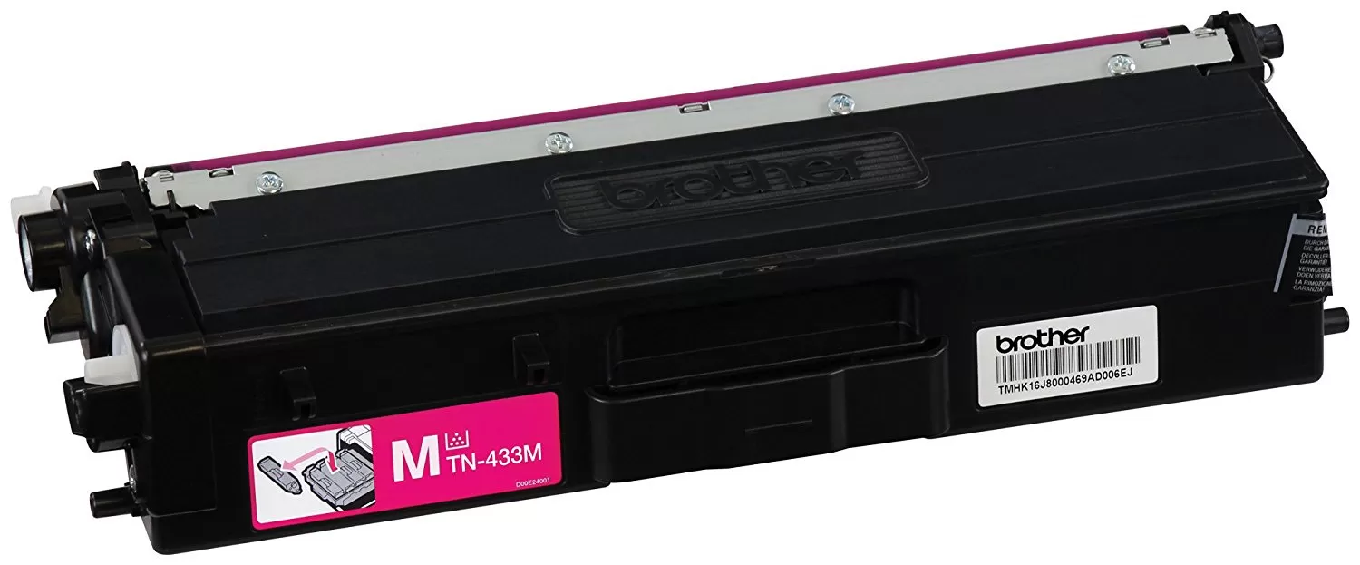Tóner Brother TN433M magenta, rendimiento apróximado 4,000 páginas, compatible con MFCL8900CDW - Imagen 3
