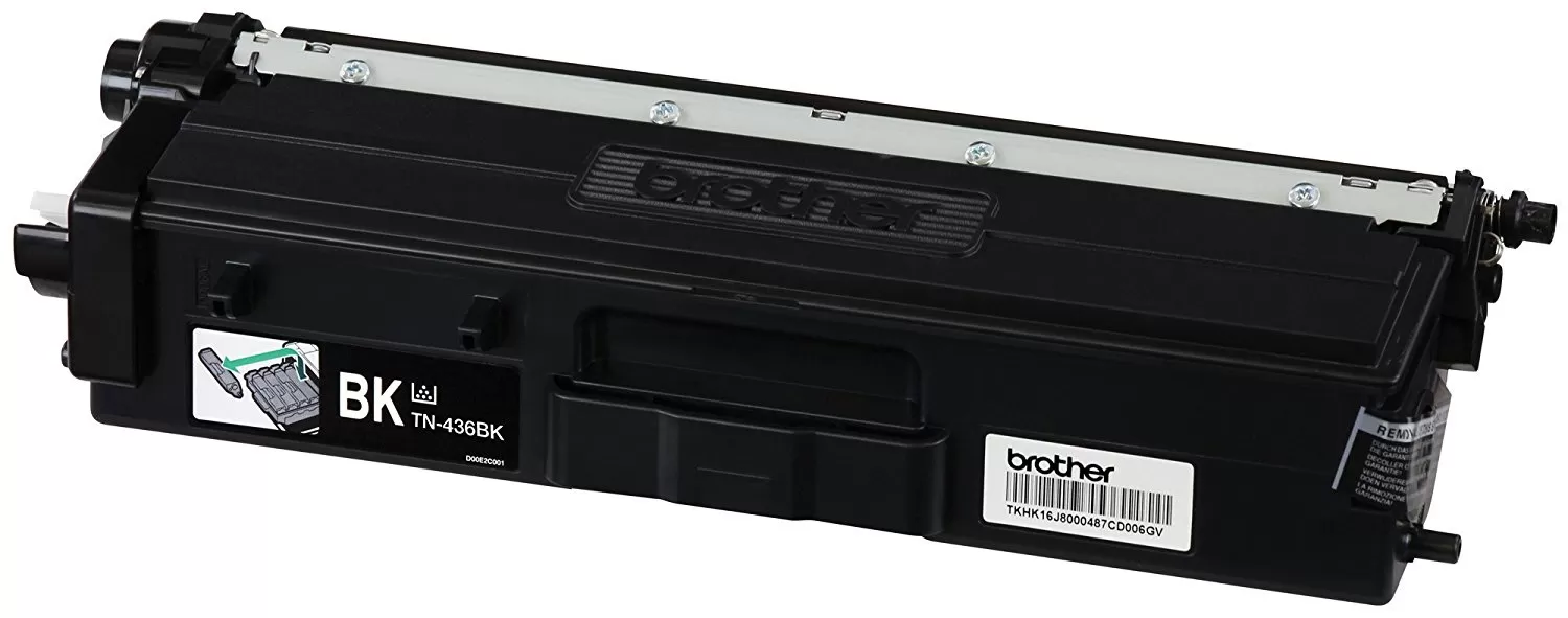 Tóner Brother Valor TN436BK negro, rendimiento aproximado 6,500 páginas, compatible con MFCL8900CDW, MFCL9570CDW, HLL9310CDW - Imagen 4