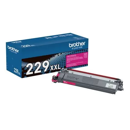 Toner Brother TN229XXLM, Magenta, hasta 4,000 páginas, compatible solo con MFCL3780CDW