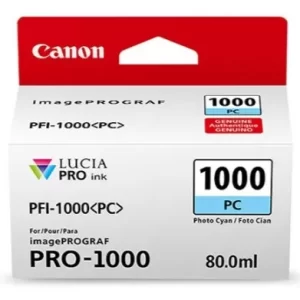 Tanque CANON PFI-1000 PC, Cian